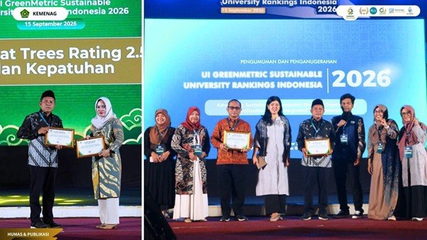 Lompatan Luar Biasa! UIN Siber Cirebon Melesat ke Peringkat 517 Dunia UI GreenMetric 2026