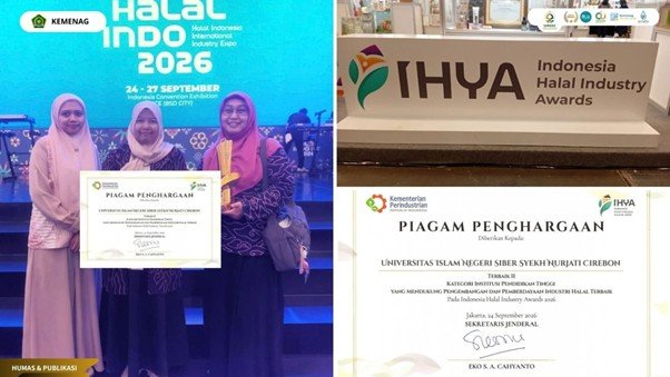 Sokong Ekosistem Halal Nasional: Jurusan Informatika Bangga UIN Siber Cirebon Sabet Terbaik II IHYA 2026